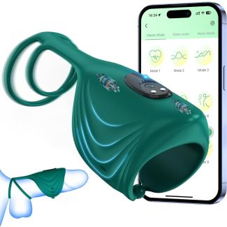 Bskys' Ultimate Teaser: Enhanced Male Vibrator & Stamina Trainer with APP Connectivity