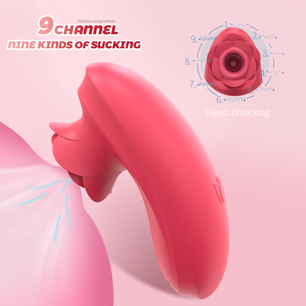 9 Modes Dual-Action Clitoral Nipple Suction Vibrator