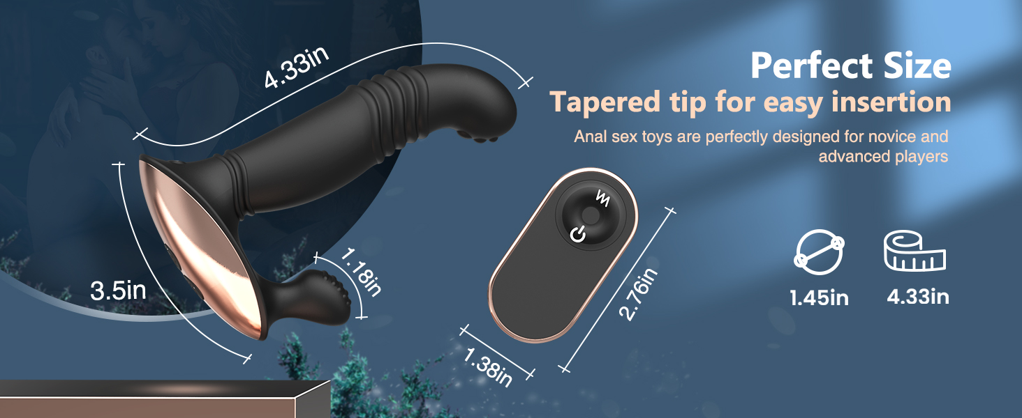 3-in-1 Prostate Massager for Total Pleasure and Wellness